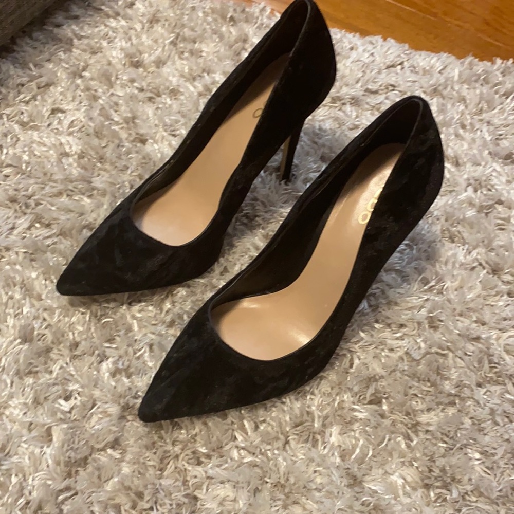 Black heels